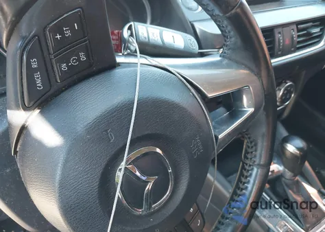 2016 Mazda Mazda6 I Sport из США, поврежденный, VIN JM1GJ1U51G1400838